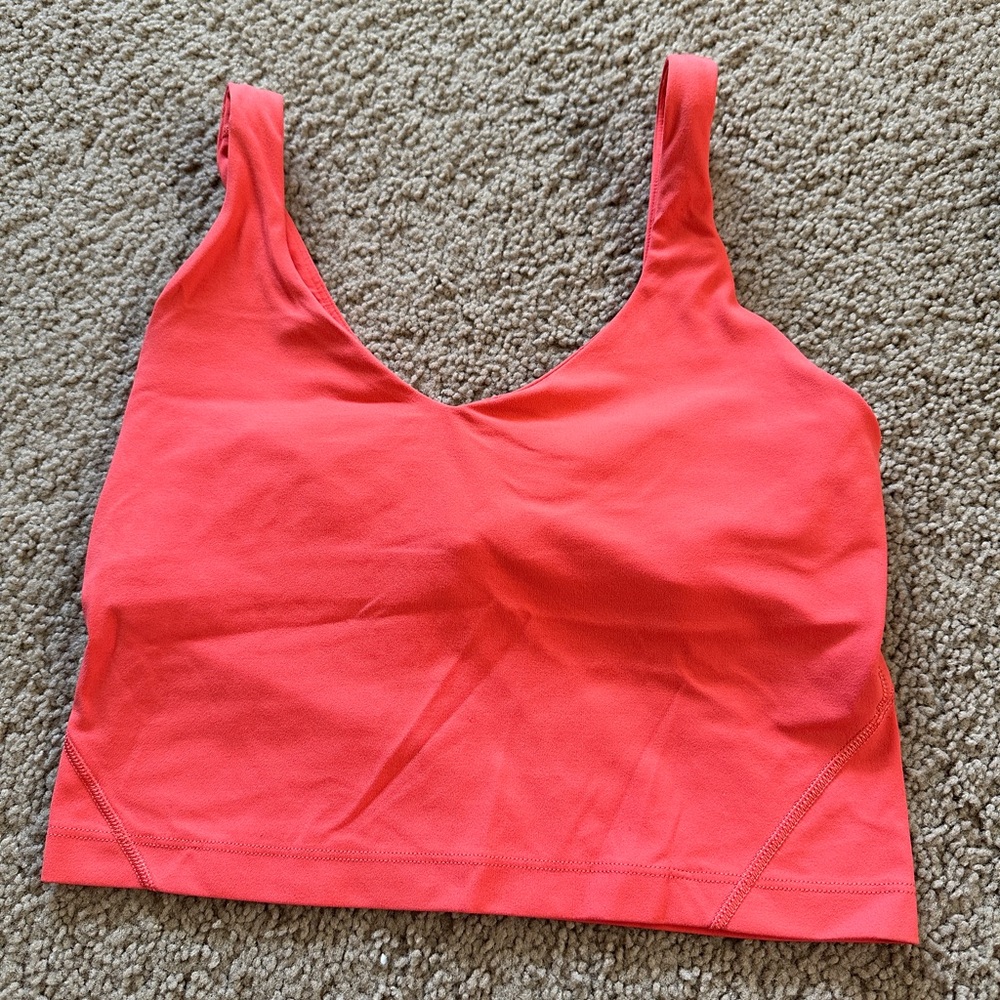 Lululemon align tank top pink size 4
